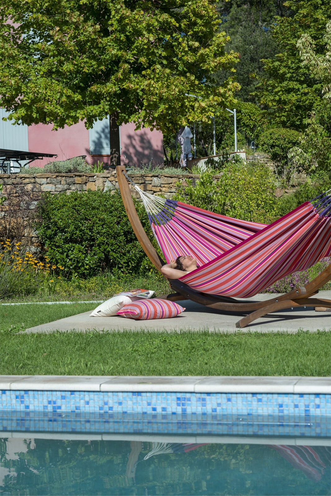 LA SIESTA Hängematte Kingsize MODESTA Flamingo