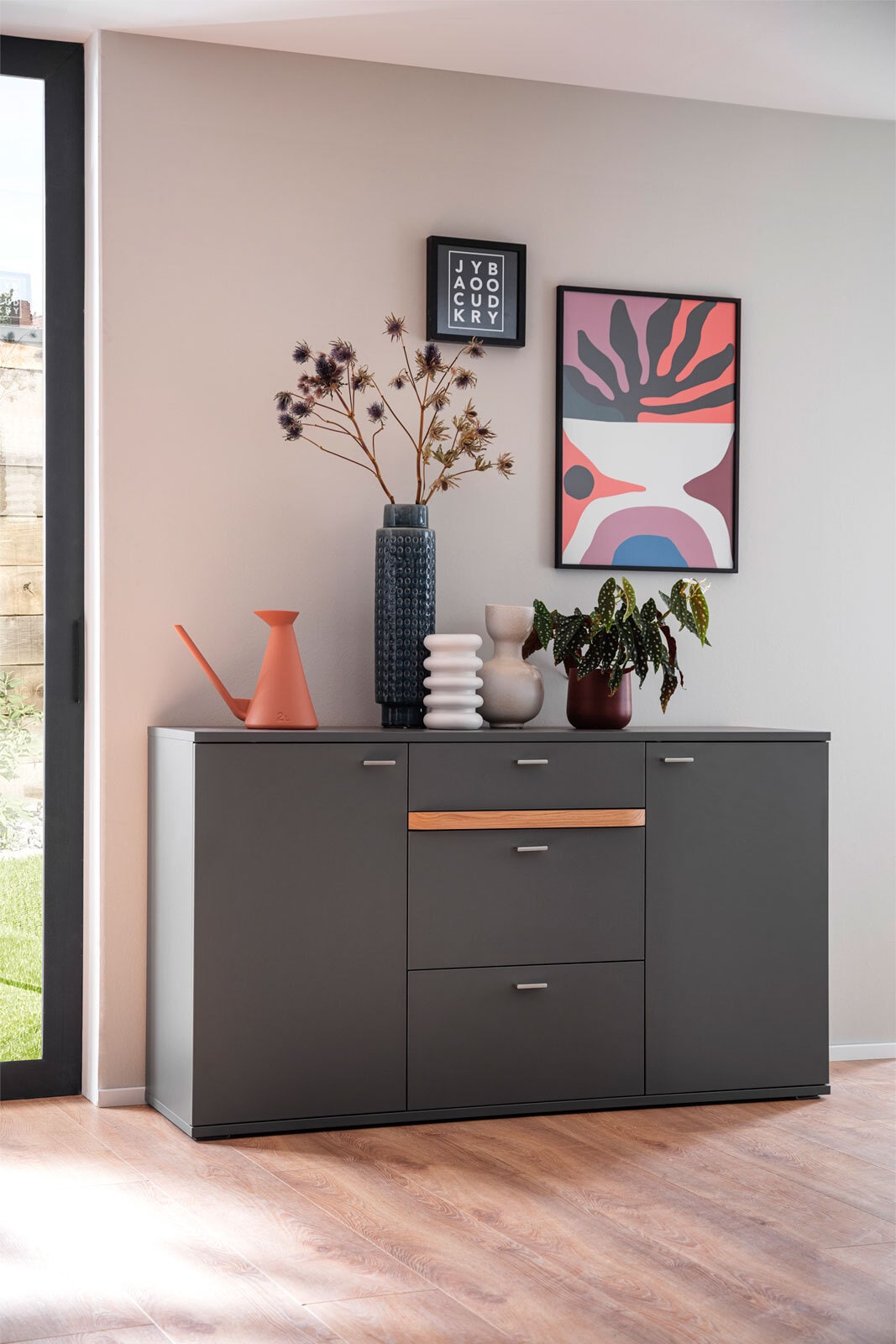 Sideboard CHARLOTTE grau