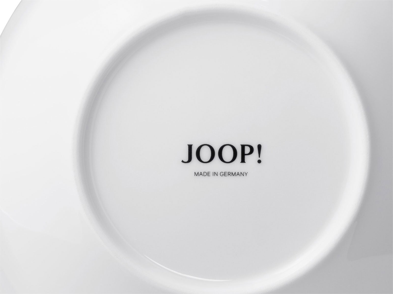 JOOP! Teller-Set FADED CORNFLOWER 2er Set - je 28 cm weiß