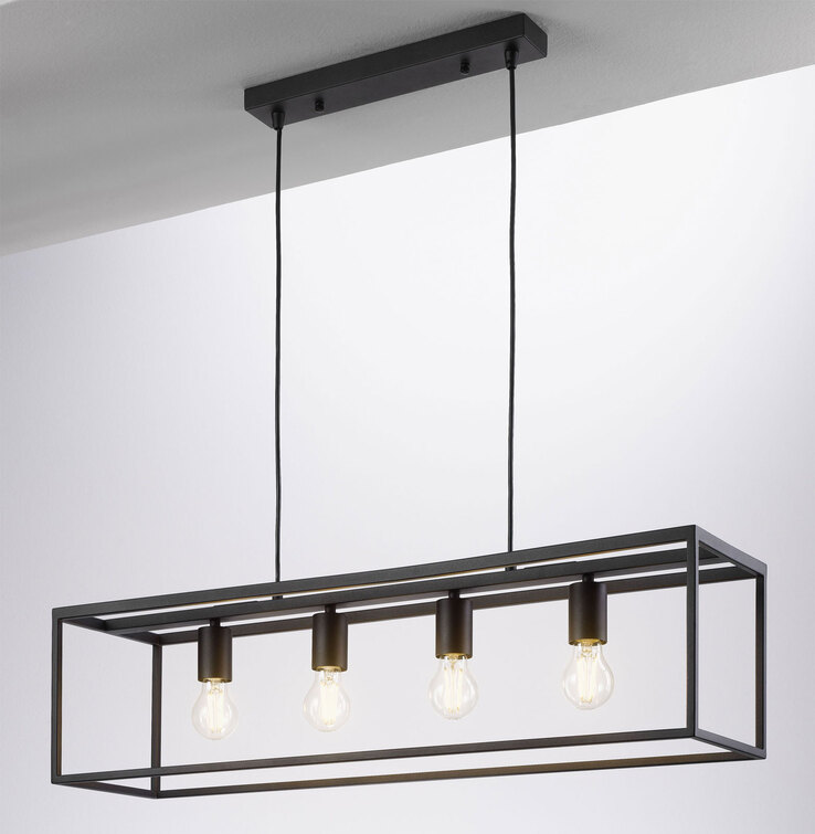 casaNOVA Retrofit Hängelampe HAMPER 4-flg