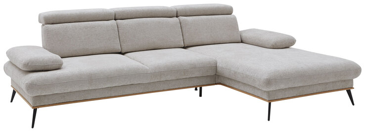 Ecksofa SANTORINI grau