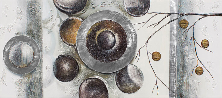 BÖNNINGHOFF Bild ABSTRAKT III 140 x 60 cm