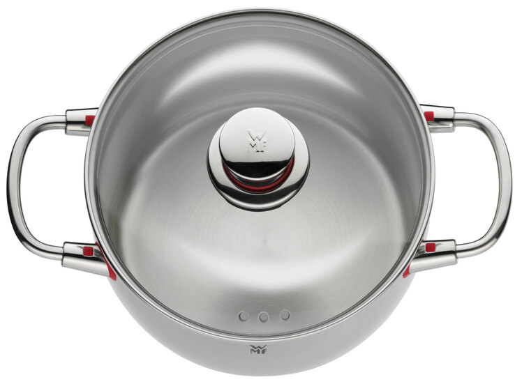 WMF Topfset QUALITY ONE 5-teilig Edelstahl silberfarbig