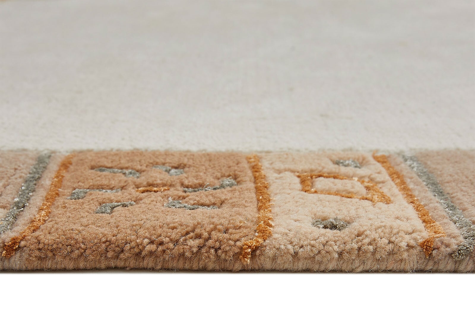 Teppich MANALI 80 x 200 cm beige