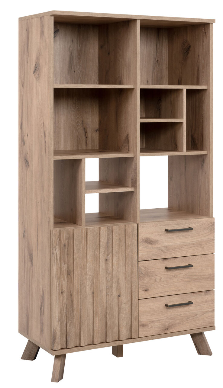 Highboard WELLINGTON 84,5 x 160 cm Schwedeneiche