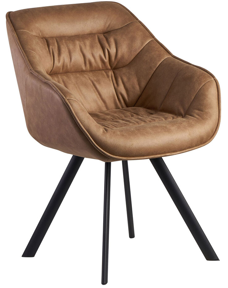 Esszimmerstuhl beige/ schwarz