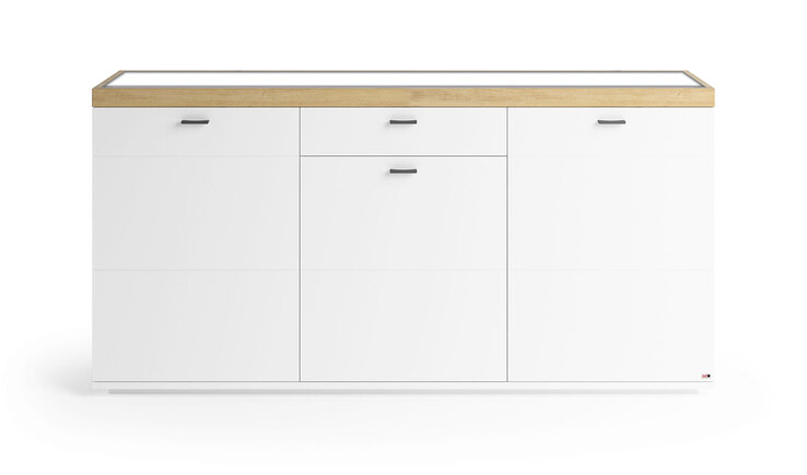 Sideboard LANCASTER 180 x 91 cm Eiche Artisan
