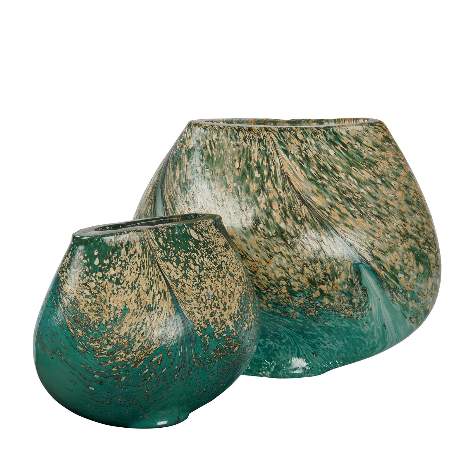LAMBERT Vase TIZIAN 20,5 cm ocean multi