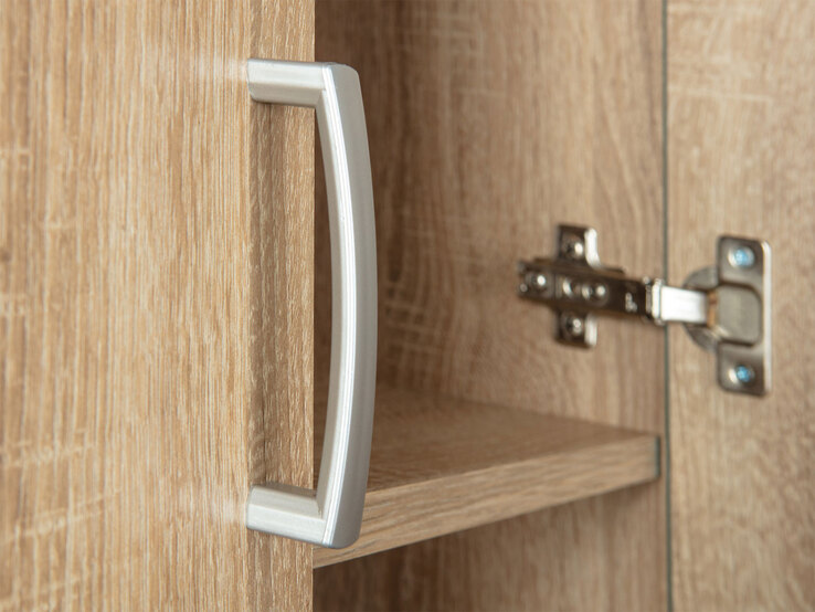 Mehrzweckschrank BASTIAN 70x189x34 cm Dekor Sonoma-Eiche