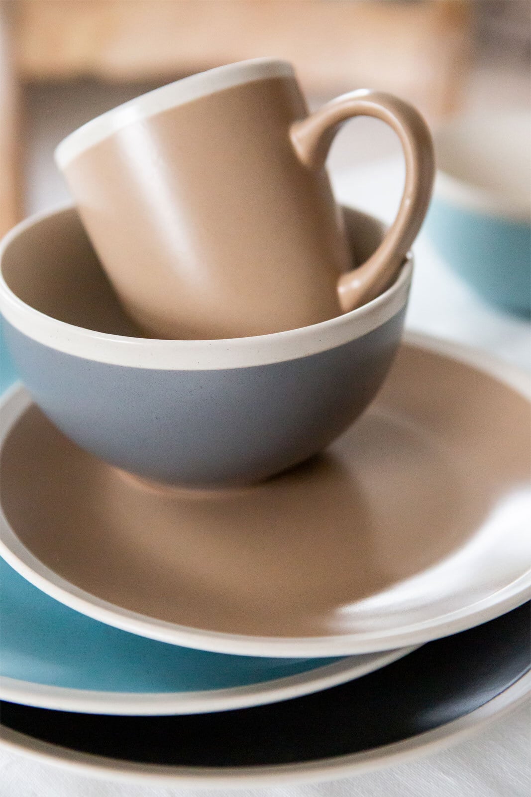 CreaTable Kombiservice NORDIC LIVING 16-teilig mehrfarbig