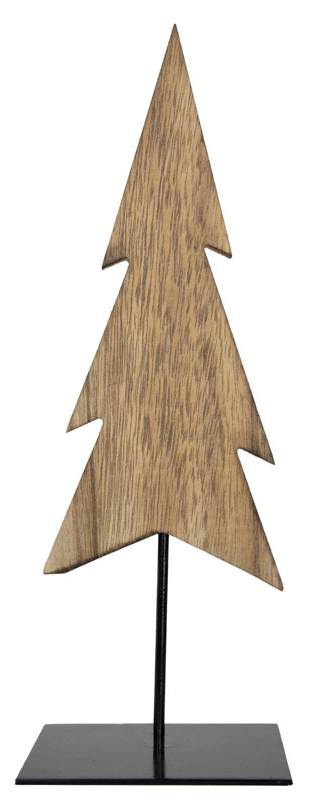 Weihnachten Deko Objekt Tannenbaum 32 cm Holz