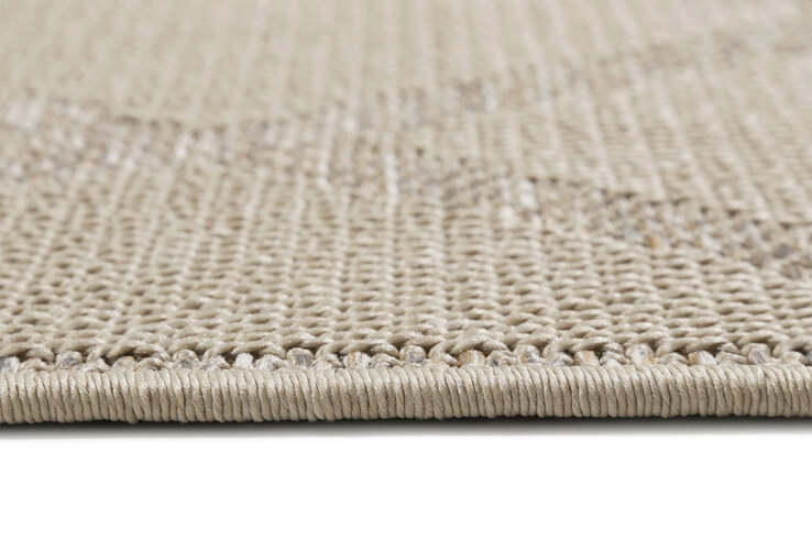 ESPRIT Outdoorteppich RHOMB 160 x 225 cm beige/grau
