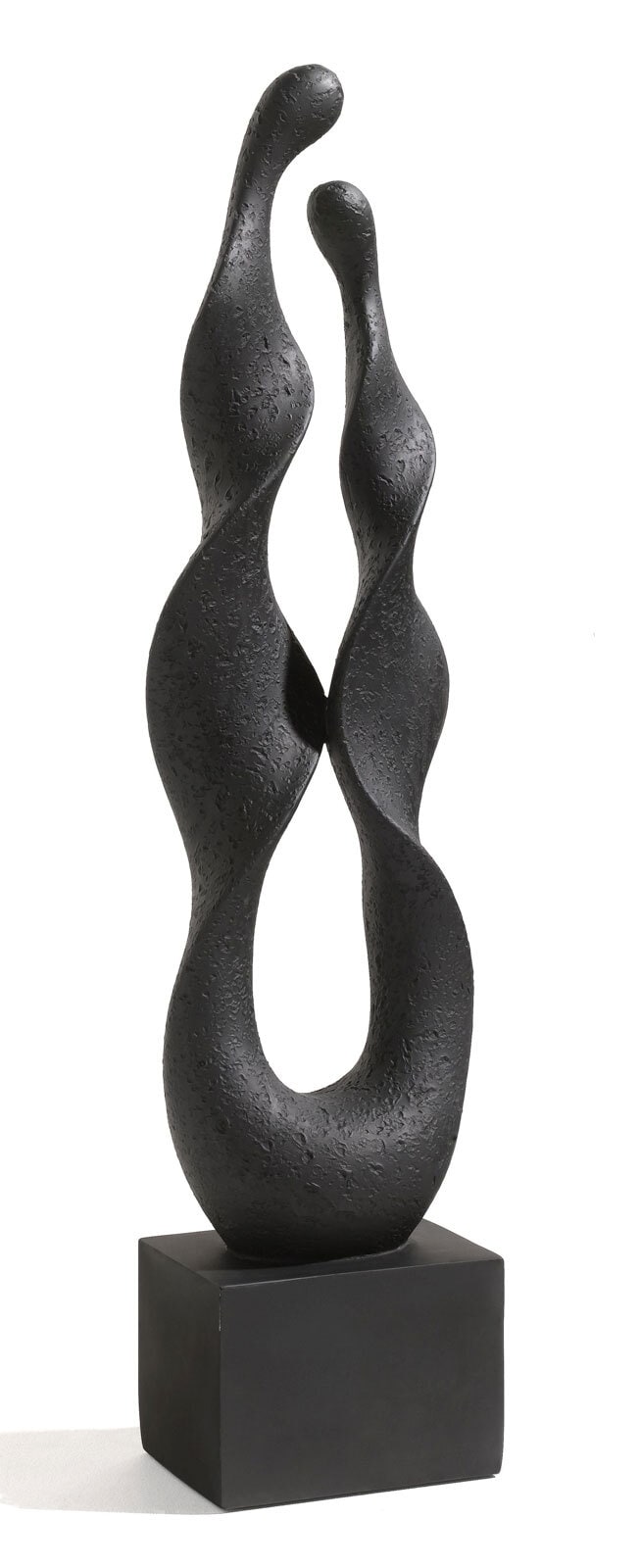 casaNOVA Deko Objekt Skulptur 62 cm schwarz