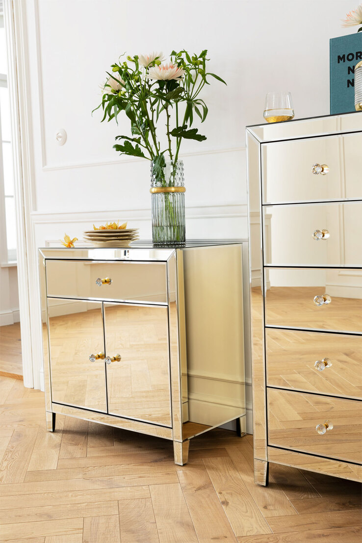 KARE DESIGN Hochkommode 110 x 49 cm braun