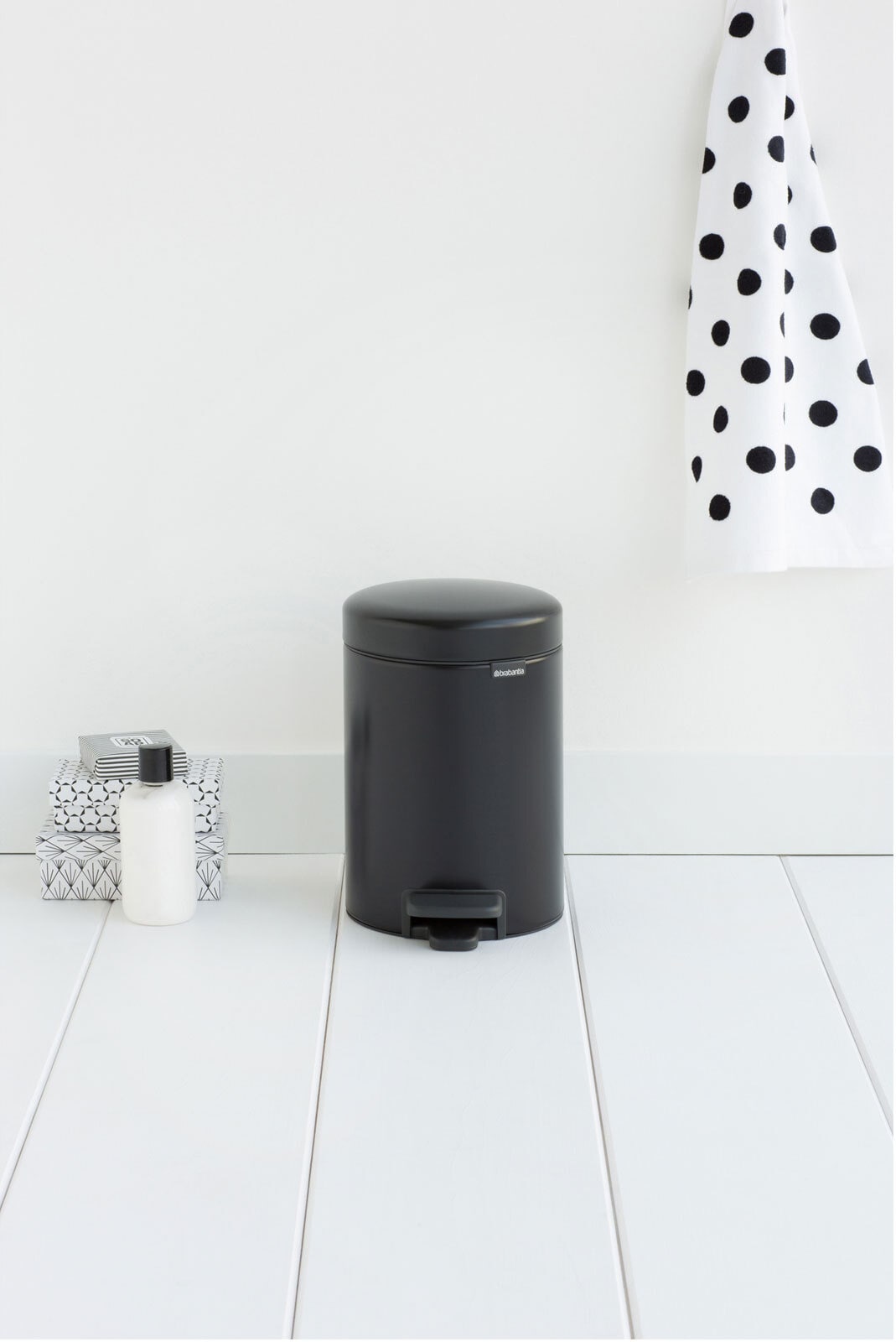 brabantia Treteimer NEWICON 3 Liter matt black