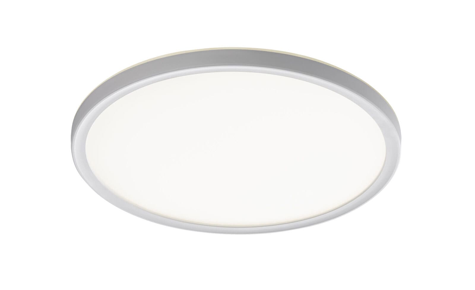 casaNOVA LED Deckenlampe PLAIN 29 cm weiß