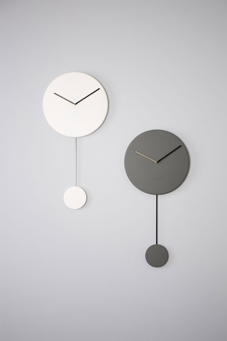 zuiver Uhr MINIMAL grau