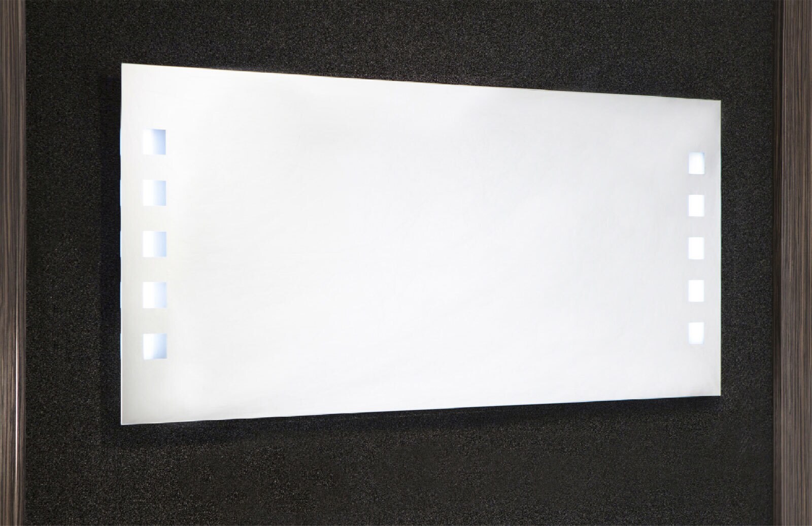 CASAVANTI Badspiegel mit Beleuchtung 70 x 160 cm Spiegelglas