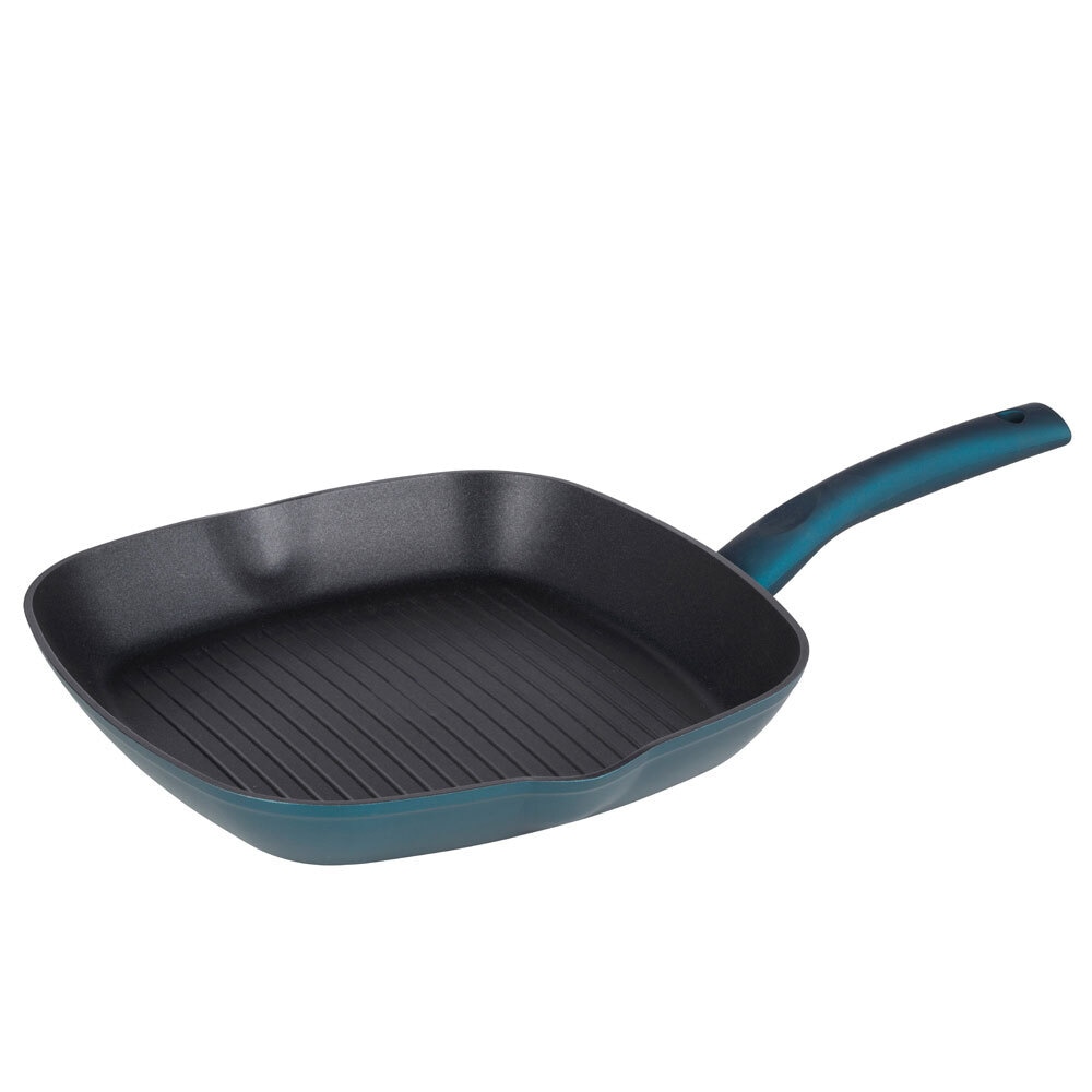 HATEX Grillpfanne NORA 28 cm Alu petrol 