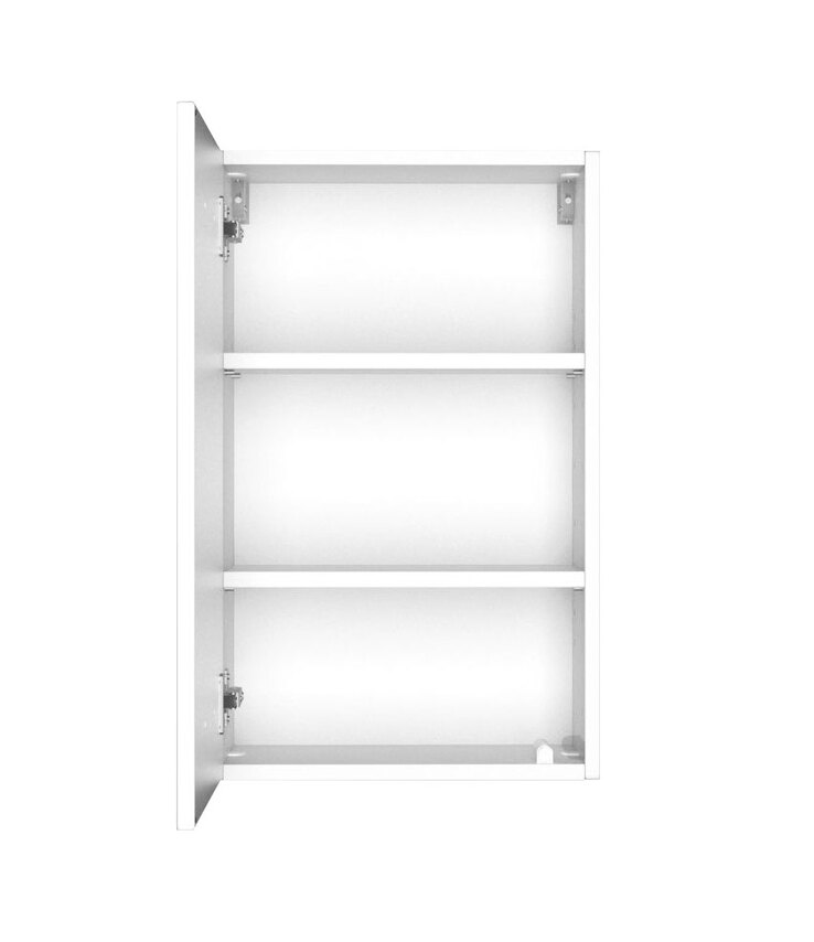 Hängeschrank BAABE 40 x 64 cm Weiß matt