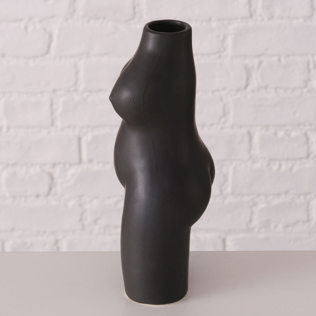 Vase AURICE 22 cm schwarz