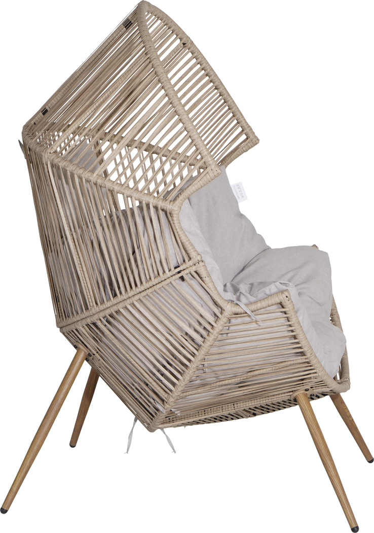 Garten FLAIR Garten Loungesessel DHAN naturfarbig