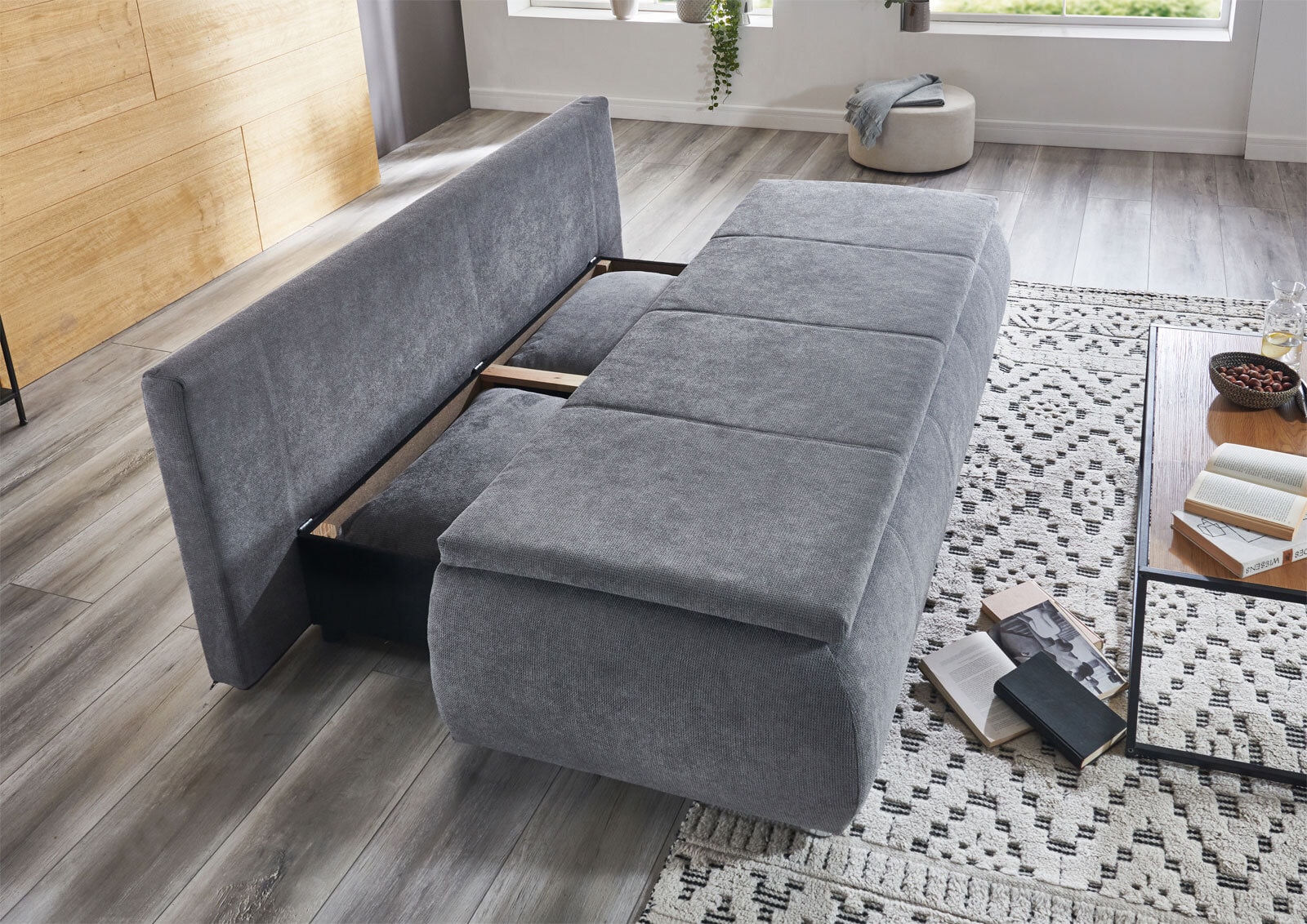 Schlafsofa NOTTINGHAM grau