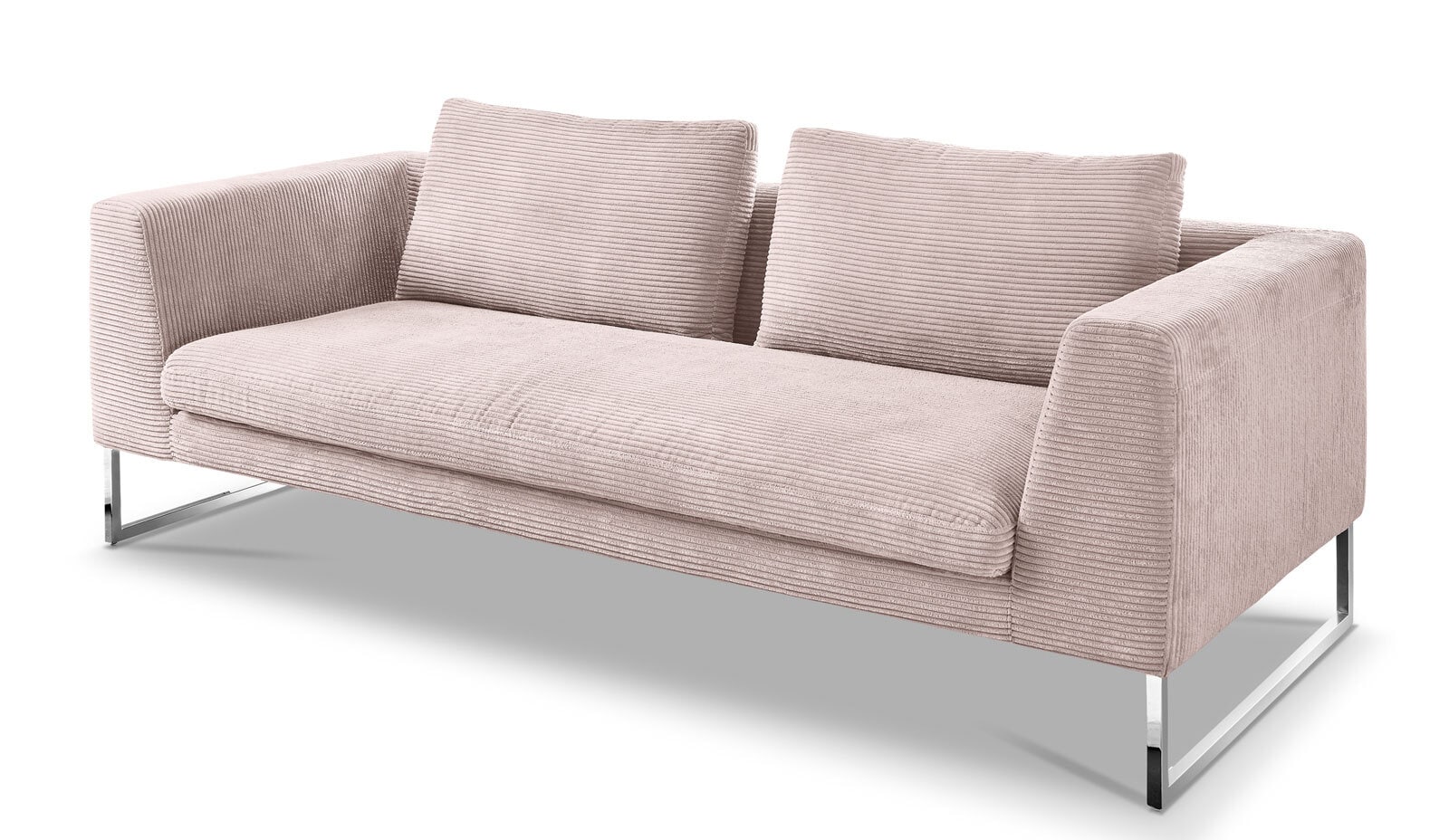 Ole Gunderson Sofa 2,5-Sitzer CASA 210 cm Cord rosa