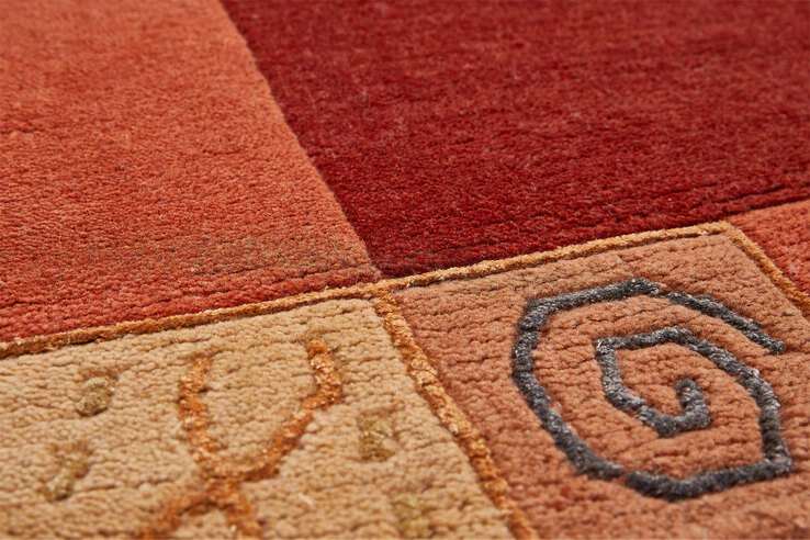 Teppich MANALI 200 x 250 cm rot