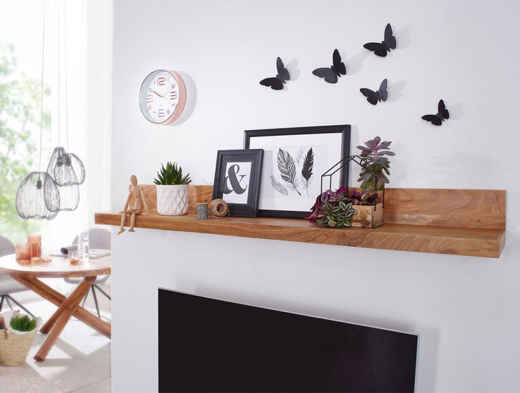 Wandboard 80 cm Akazie