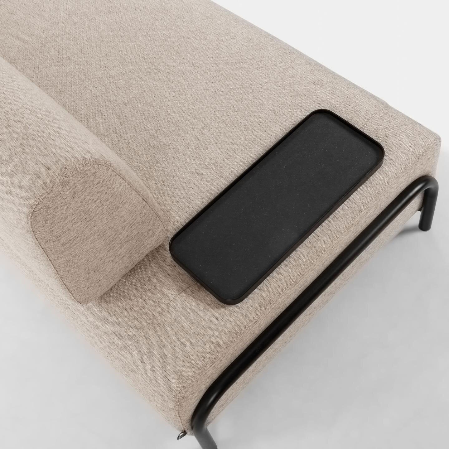 Kave Home Sofa 3-Sitzer COMPO beige