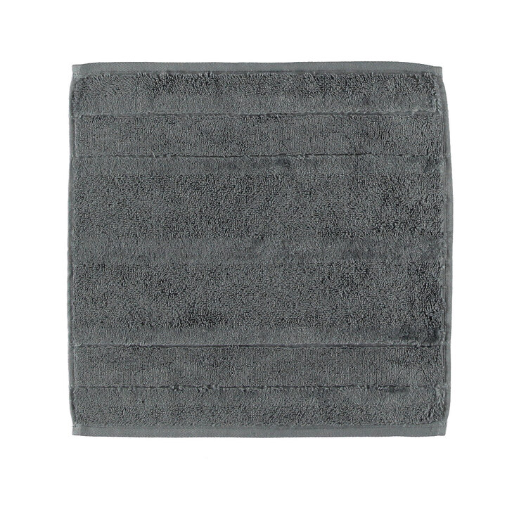 Cawö Seiflappen NOBLESSE 30 x 30 cm in Anthrazit