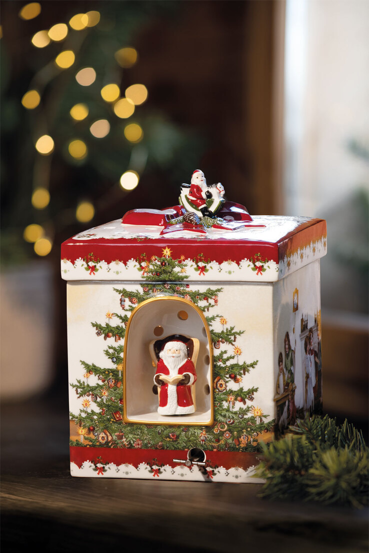 Villeroy & Boch Weihnachtsdeko Spieluhr Paket CHRISTMAS TOYS 17 x 17 cm