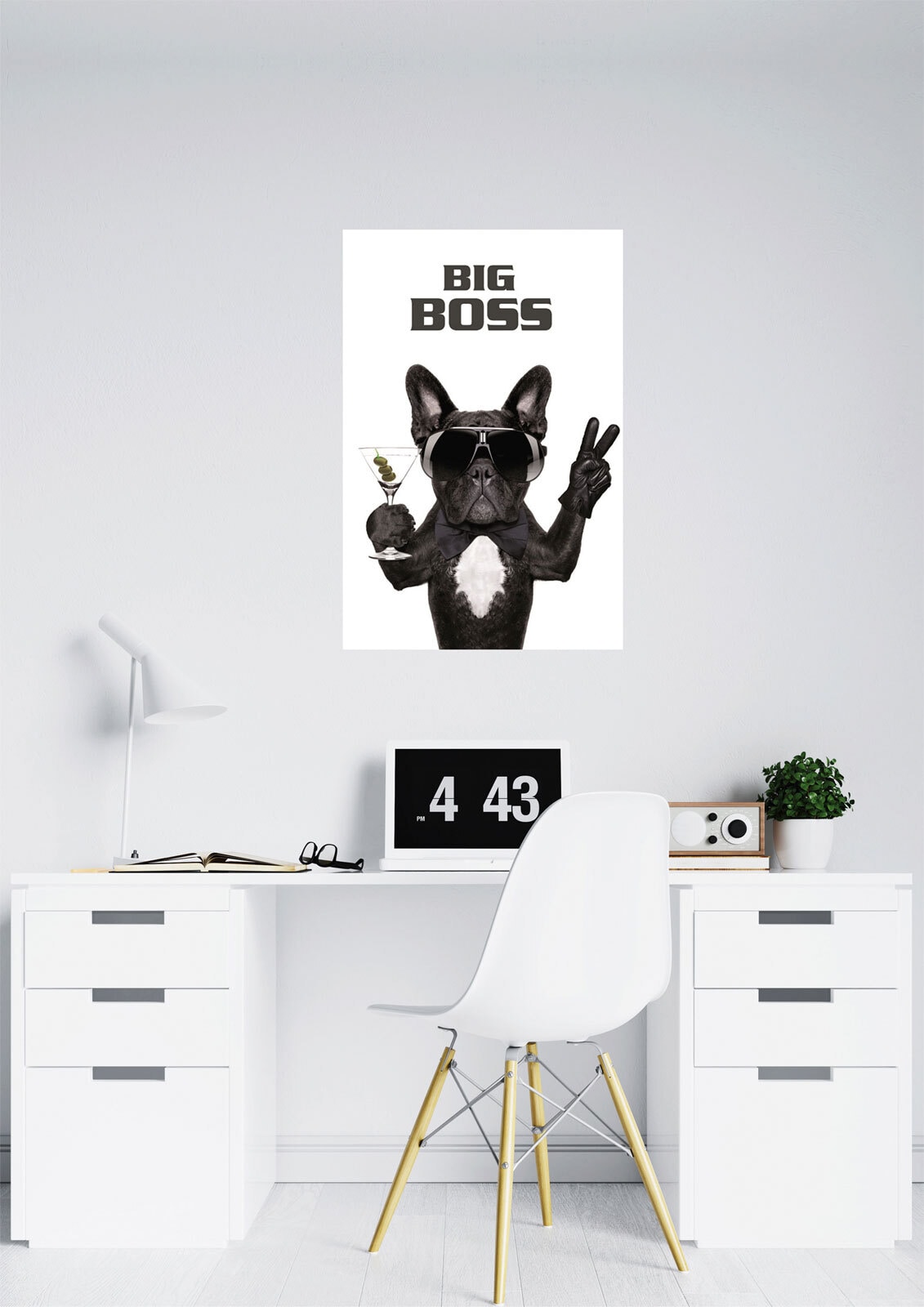 BÖNNINGHOFF Bild BIG BOSS 60 x 90 cm