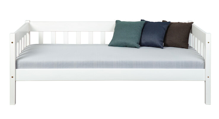 Bett LUCIAN 90 x 200 cm weiß