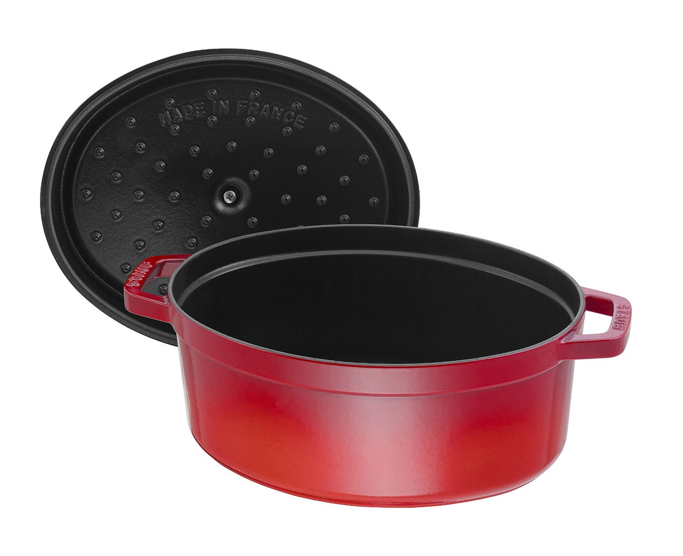 staub Bräter COCOTTE oval 35 x 29 cm rot