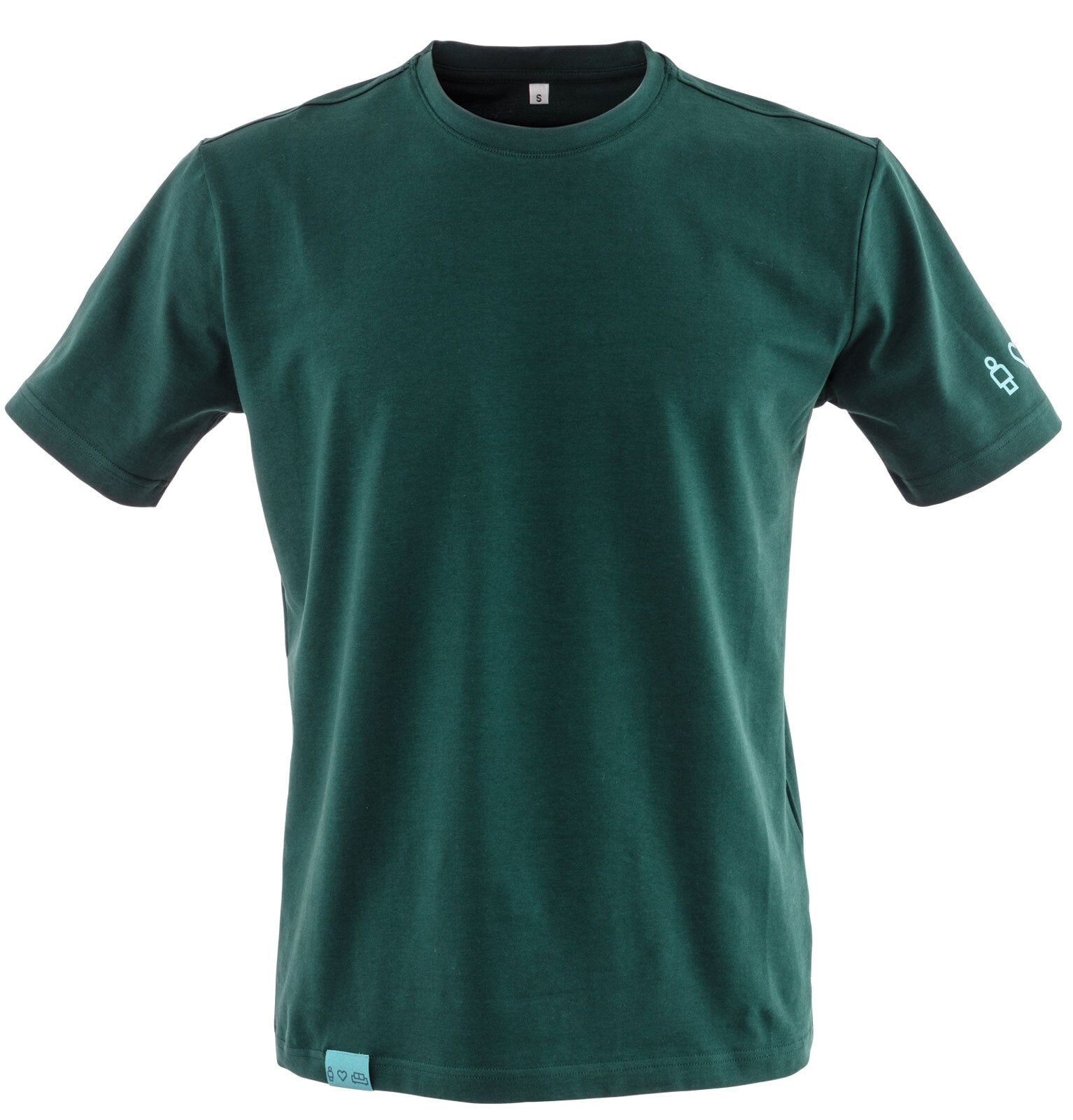 porta T-Shirt Herren Größe XXL Mint dunkel