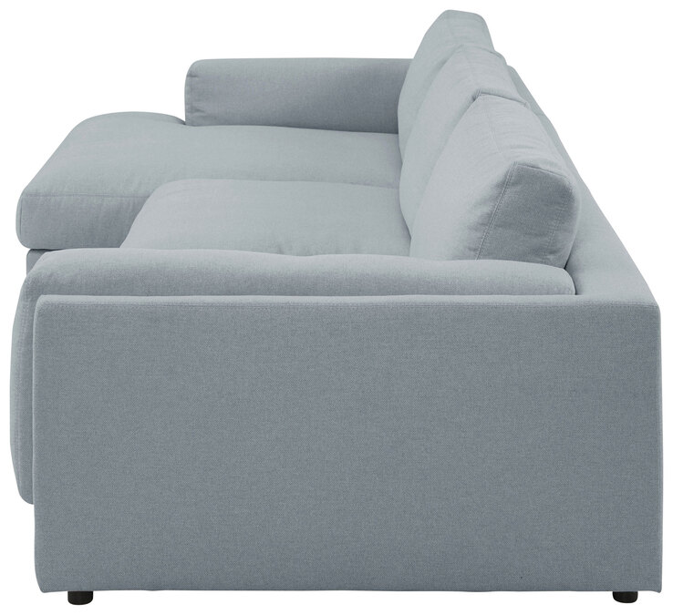 Ole Gunderson Ecksofa-Kombi LASSE III 125 x 352 cm hellgrau