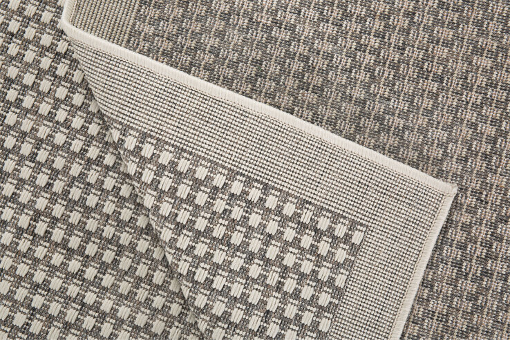 Webteppich SAVANNAH 200 x 285 cm hellbraun