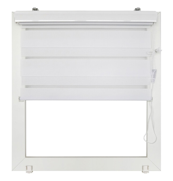 my deko Doppelrollo CASE 80 x 160 cm weiß