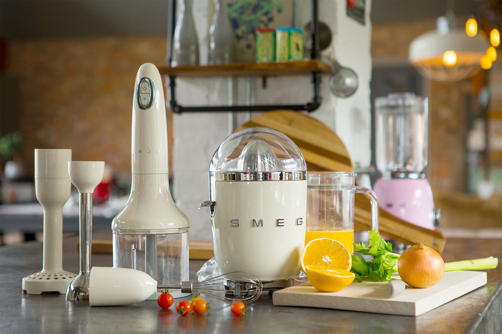 SMEG Zitruspresse creme 70 Watt