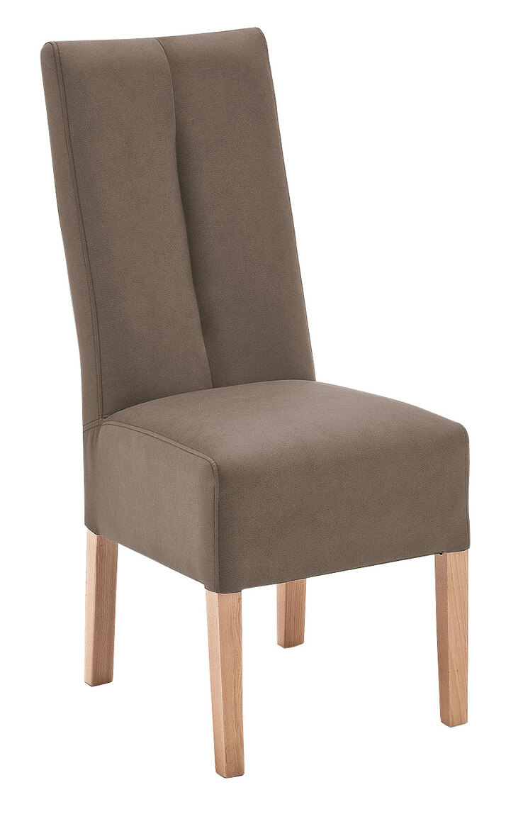 Stuhl MATS 2er Set Eiche/ taupe