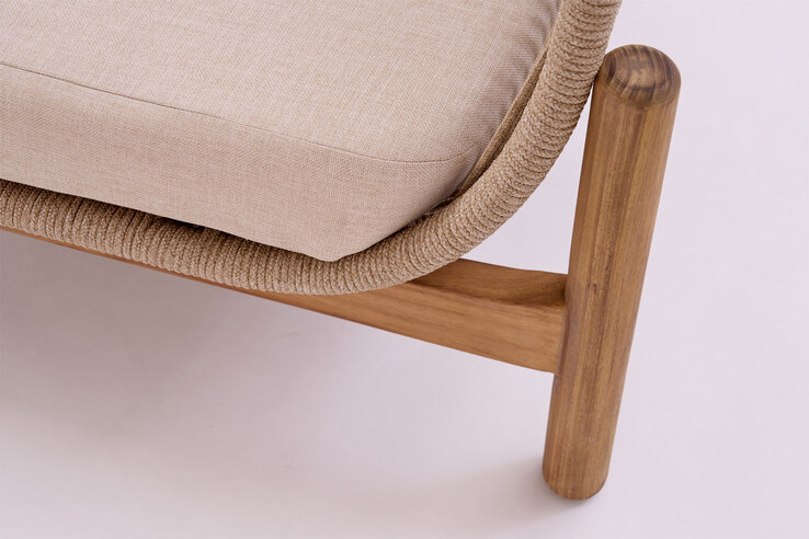 Garden FLAIR Loungemöbel Set DANNY 4-teilig naturfarbig