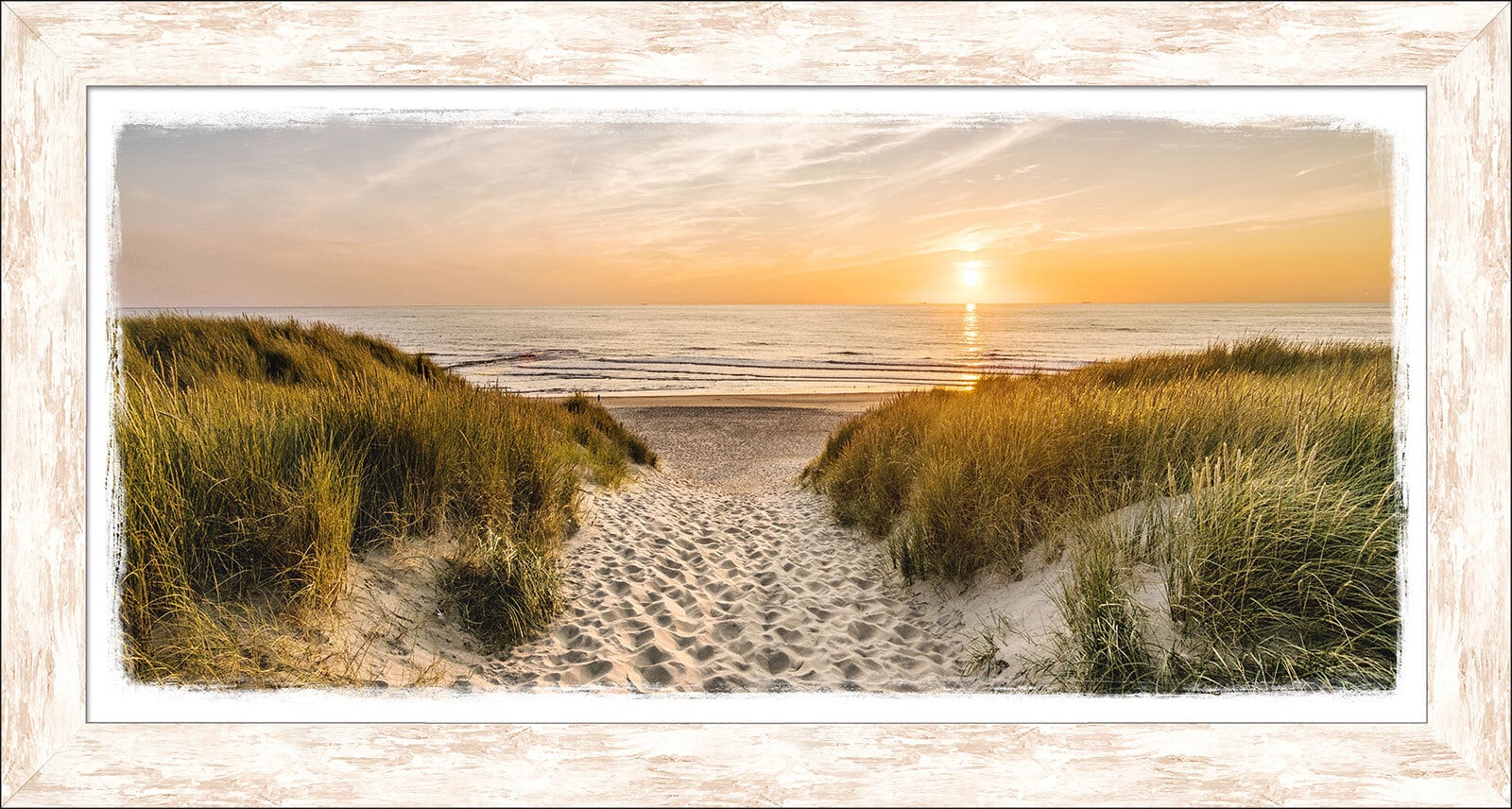 PRO ART Framed-Art Bild WEG ZUM STRAND 129 x 69 cm