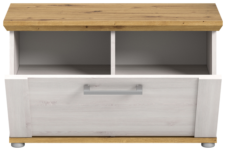 Garderobenbank VERONA 78 x 45 cm Sibiu Lärche / Artisan Eiche NB