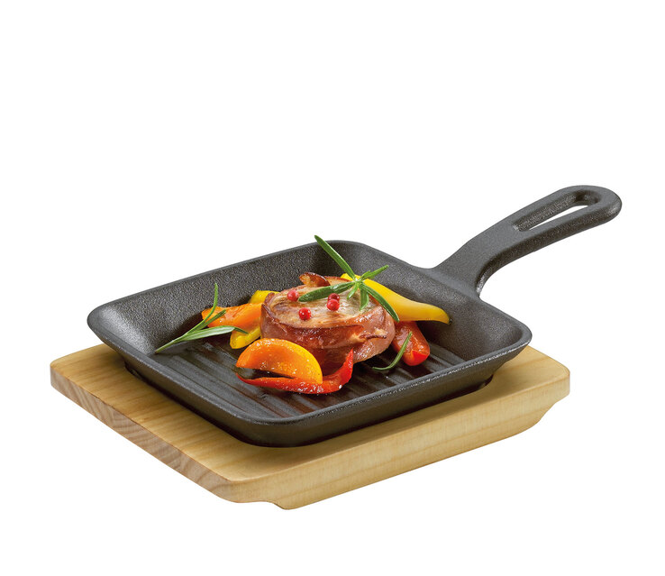 KÜCHENPROFI Grillpfanne BBQ 2-teilig