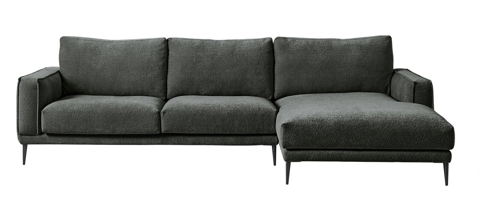 BOHOME Ecksofa ALTON Laax steel