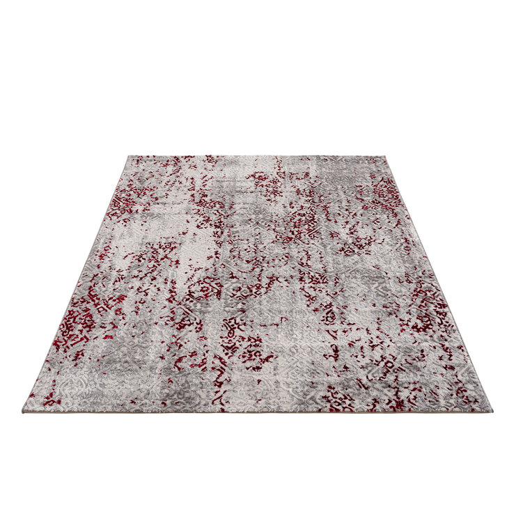 Teppich ANTEA 133 x 190 cm rot/beige