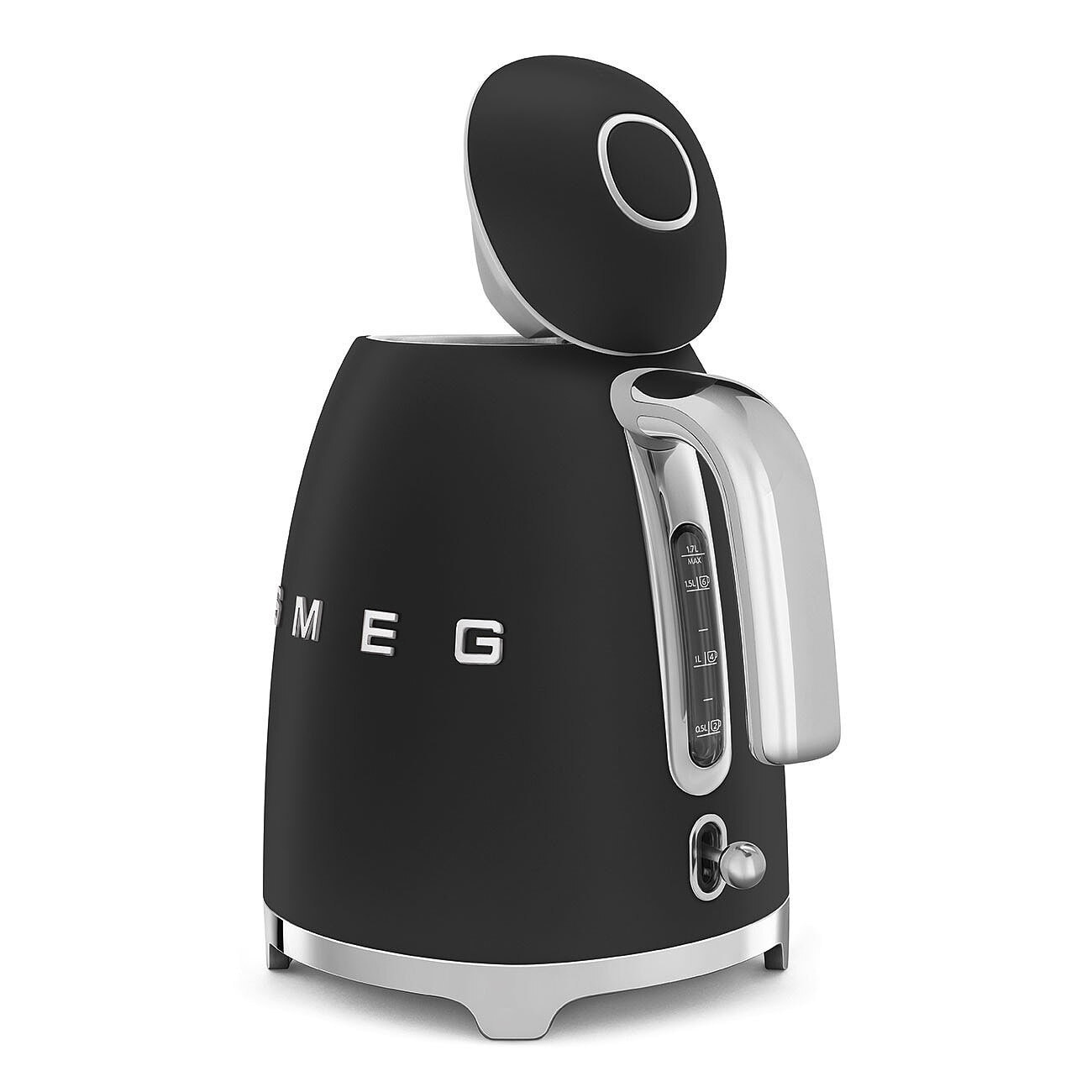 SMEG Wasserkocher 1700 ml schwarz matt