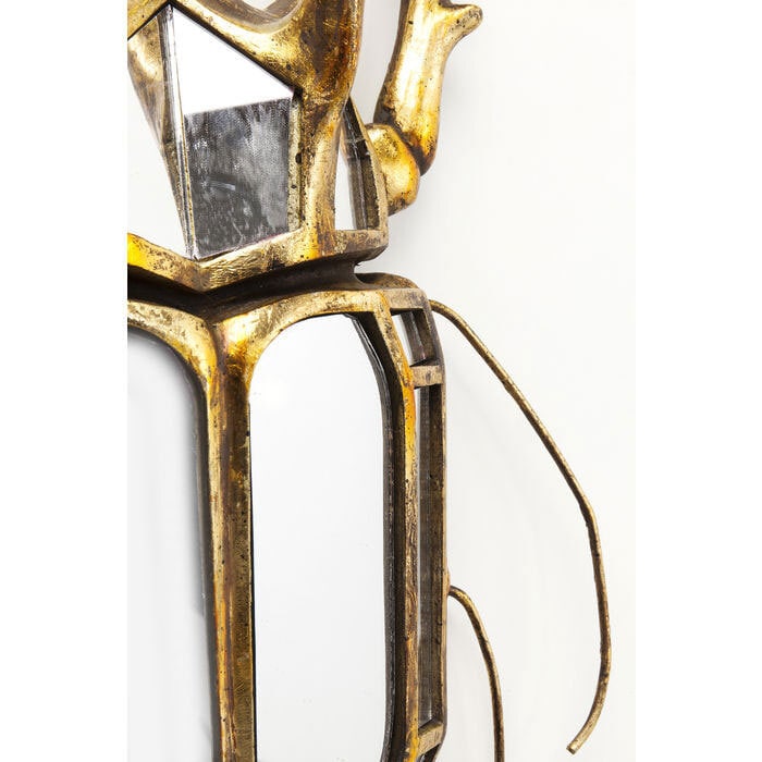 KARE DESIGN Wandschmuck BEETLE 36,5 x 27,5 cm goldfarbig
